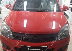 Установка сигнализации на Opel Astra Н